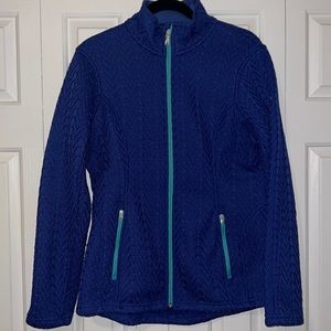 Spyder sweater jacket. Size large. Worn once.